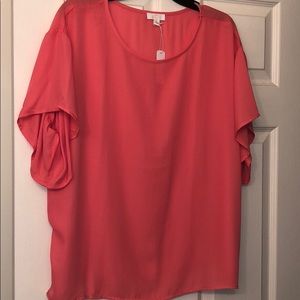 Coral shirt